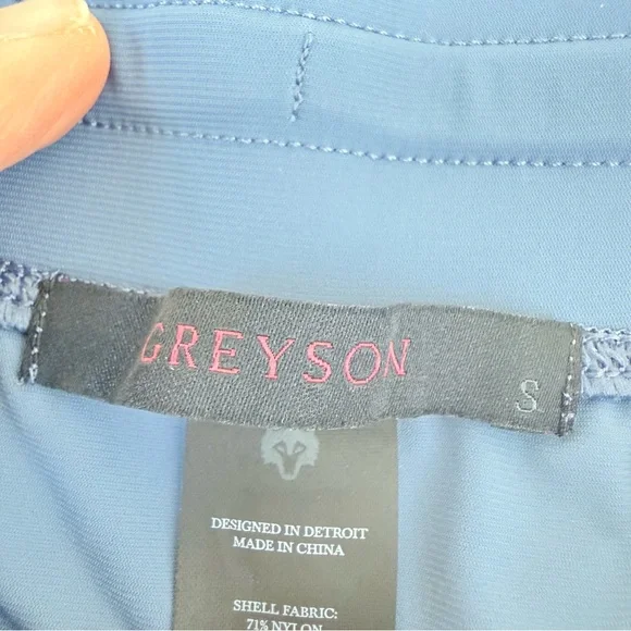 Greyson Phoenix Joggers Vintage Indigo Small Super Stretch Lightweight - Picture 4 of 6